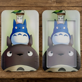 ID Card Badge Holder - My Neighbor Totoro (Studio Ghibli) - Totoro Stacked With Chibi Totoro