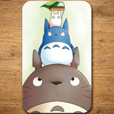 ID Card Badge Holder - My Neighbor Totoro (Studio Ghibli) - Totoro Stacked With Chibi Totoro