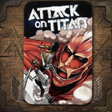 ID Card Badge Holder - Attack on Titan - Armored Titan And Eren Yeager