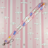 Lanyard - Sanrio - Cinnamoroll Kawaii Box Pink Stripes