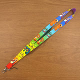 Lanyard - Pokémon - Pikachu, Totodile, Charmander and Milotic Multicolor