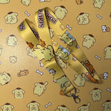 Lanyard - Sanrio - Pompompurin Yellow Character Pattern