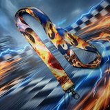 Lanyard - Sonic the Hedgehog - Sonic Fiery Action Art