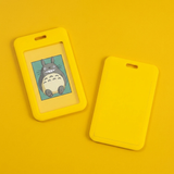 ID Card Badge Holder - Solid Yellow