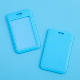 ID Card Badge Holder - Solid Sky Blue
