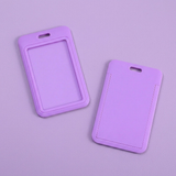 ID Card Badge Holder - Solid Lavender