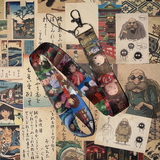 Lanyard - Spirited Away - Chihiro Haku No-Face Collage