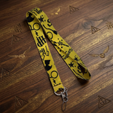 Lanyard - Harry Potter - Iconic Symbols Yellow