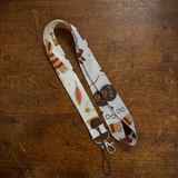Lanyard - Harry Potter - Icons Platform 9 3/4 White