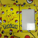 ID Card Badge Holder - Pokémon - Pikachu With Poké Balls Pattern
