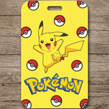 ID Card Badge Holder - Pokémon - Pikachu With Poké Balls Pattern