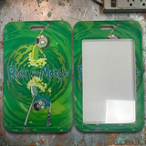 ID Card Badge Holder - Rick and Morty - Rick And Morty In Portal
