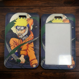 ID Card Badge Holder - Naruto - Naruto With Scroll On Moon