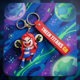 3D PVC Figure Keychain - Teen Titans Go! - Starfire Figure