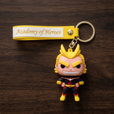 3D PVC Figure Keychain - My Hero Academia - All Might Figure
