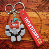 3D PVC Figure Keychain - Teen Titans Go! - Cyborg Figure