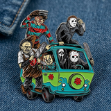 Enamel Pin - Horror Icons Mystery Van