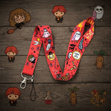 Lanyard - Harry Potter - Chibi Characters & Icons Red