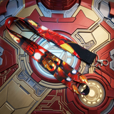Lanyard - Marvel - Iron Man Armor Arc Reactor Red Gold