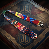 Lanyard - Justice League (DC Comics) - Justice League Heroes Character Collage