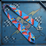 Lanyard - Cars - Lightning McQueen Blue Racing 95