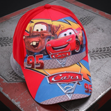 Baseball Cap - Cars - Lightning McQueen & Mater Red 95