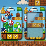 ID Card Badge Holder - Super Mario - Mario Jumping With Piranha Plants And Goomba