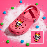 Crocs Charm - The Powerpuff Girls - Blossom With Red Bow