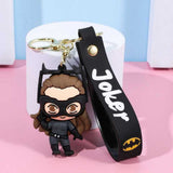 3D PVC Figure Keychain - Gatubela Superheroes - Catwoman Chibi Standing
