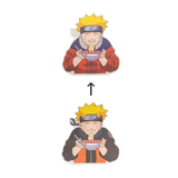 3D Lenticular Sticker - Naruto - Uzumaki Eating Ramen