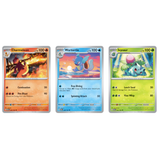 3D Lenticular Sticker - Pokémon - Charmeleon Wartortle Ivysaur TCG Card Art