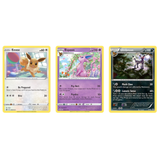 3D Lenticular Sticker - Pokémon - Eevee, Espeon & Umbreon TCG Card Art