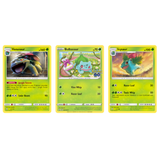 3D Lenticular Sticker - Pokémon - Venusaur, Bulbasaur & Ivysaur TCG Card Art