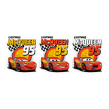 3D Lenticular Sticker - Cars - Lightning McQueen