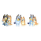3D Lenticular Sticker - Bluey - Bluey and Bingo