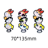 3D Lenticular Sticker - Powerpuff Girls - Blossom, Bubbles & Buttercup