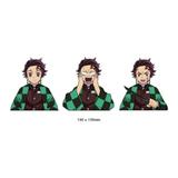 3D Lenticular Sticker - Demon Slayer - Tanjiro Kamado
