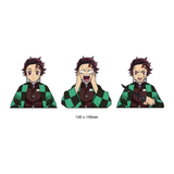 3D Lenticular Sticker - Demon Slayer - Tanjiro Kamado