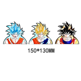 3D Lenticular Sticker - Dragon Ball - Goku (Goku Transformations (Super Saiyan Blue, Super Saiyan, Base))