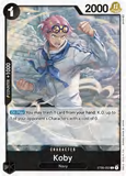 Card Keychain - One Piece - Koby Character ST06-002