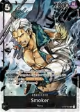 Card Keychain - One Piece - Smoker Character Alt Art, Foil ST04-004