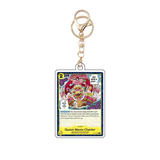 Card Keychain - One Piece - Queen Mama Chanter Stage Parallel/Alt Art OP03-077