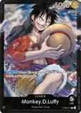 Card Keychain - One Piece - Monkey.D.Luffy Leader Basic ST08-001