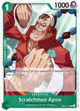 Card Keychain - One Piece - Scratchmen Apoo Character OP01-110