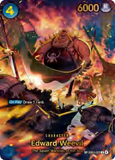 Card Keychain - One Piece - Edward Weevil Character Foil, Alt Art SP01-029
