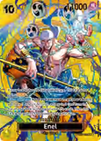 Card Keychain - One Piece - Enel Character Foil, Parallel/Alt Art OP05-098
