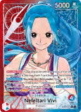 Card Keychain - One Piece - Nefeltari Vivi Leader Promo L-P001