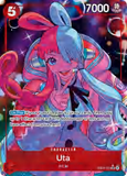 Card Keychain - One Piece - Uta Character Alt Art OP02-004