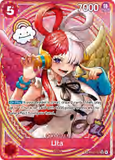 Card Keychain - One Piece - Uta Character foil, Super Rare (SR) OP02-098