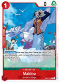 Card Keychain - One Piece - Makino Character ST03-009